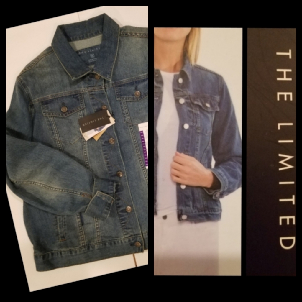 The Limited Medium Indigo Stretch Denim Jacket Xxl